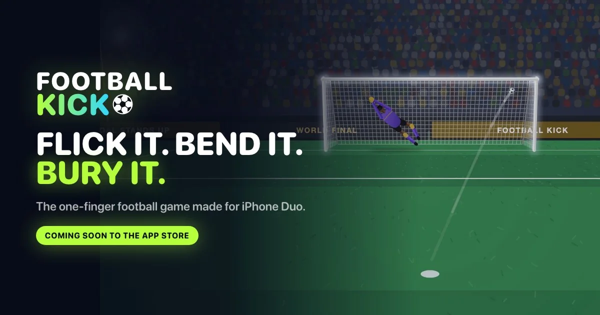 Football Kick: Flick it. Bend it. Bury it. A keeper dives as the ball flies into the top corner at the World Final