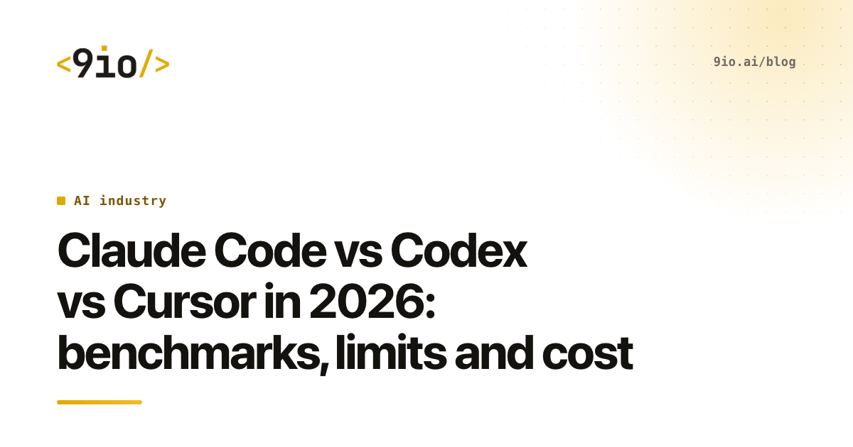 Claude Code vs Codex vs Cursor in 2026: benchmarks, limits and cost ...